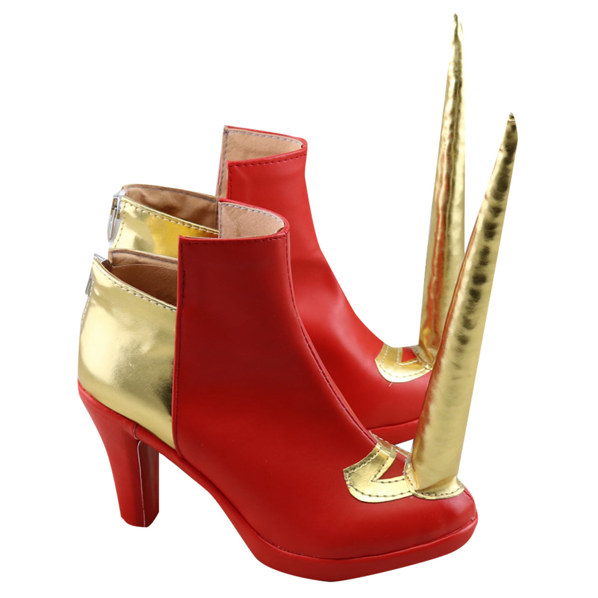 Xenoblade Chronicles 2 Nia Blade Form Red Cosplay Shoes