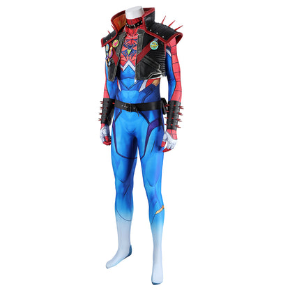 Marvel Rivals Punk Spider-Man Cosplay Costume