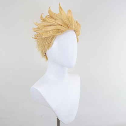 Tronçonneuse Homme Denji Doré Cosplay Perruque