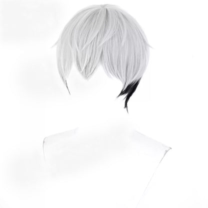 Overwatch Mizuki Grey Cosplay Wig