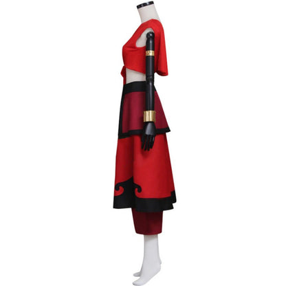 Avatar: The Last Airbender Katara Red Cosplay Costume