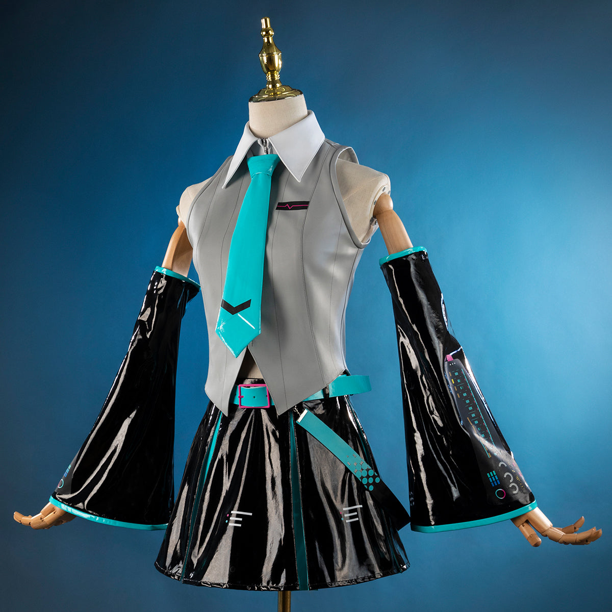 Vocal Idol V6 Mikq Cosplay Costume