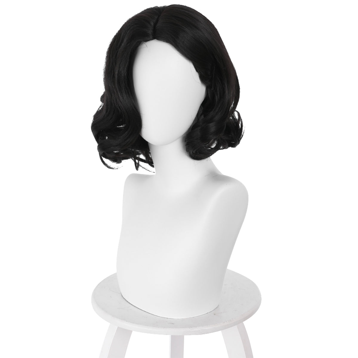 RE 8 Village Alcina Dimitrescu Vampire Lady Dimitrescu Black Cosplay Wig