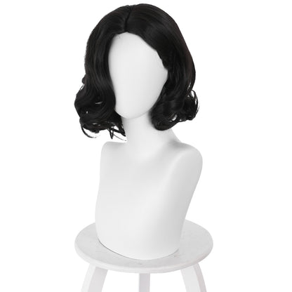 RE 8 Village Alcina Dimitrescu Vampire Lady Dimitrescu Black Cosplay Wig