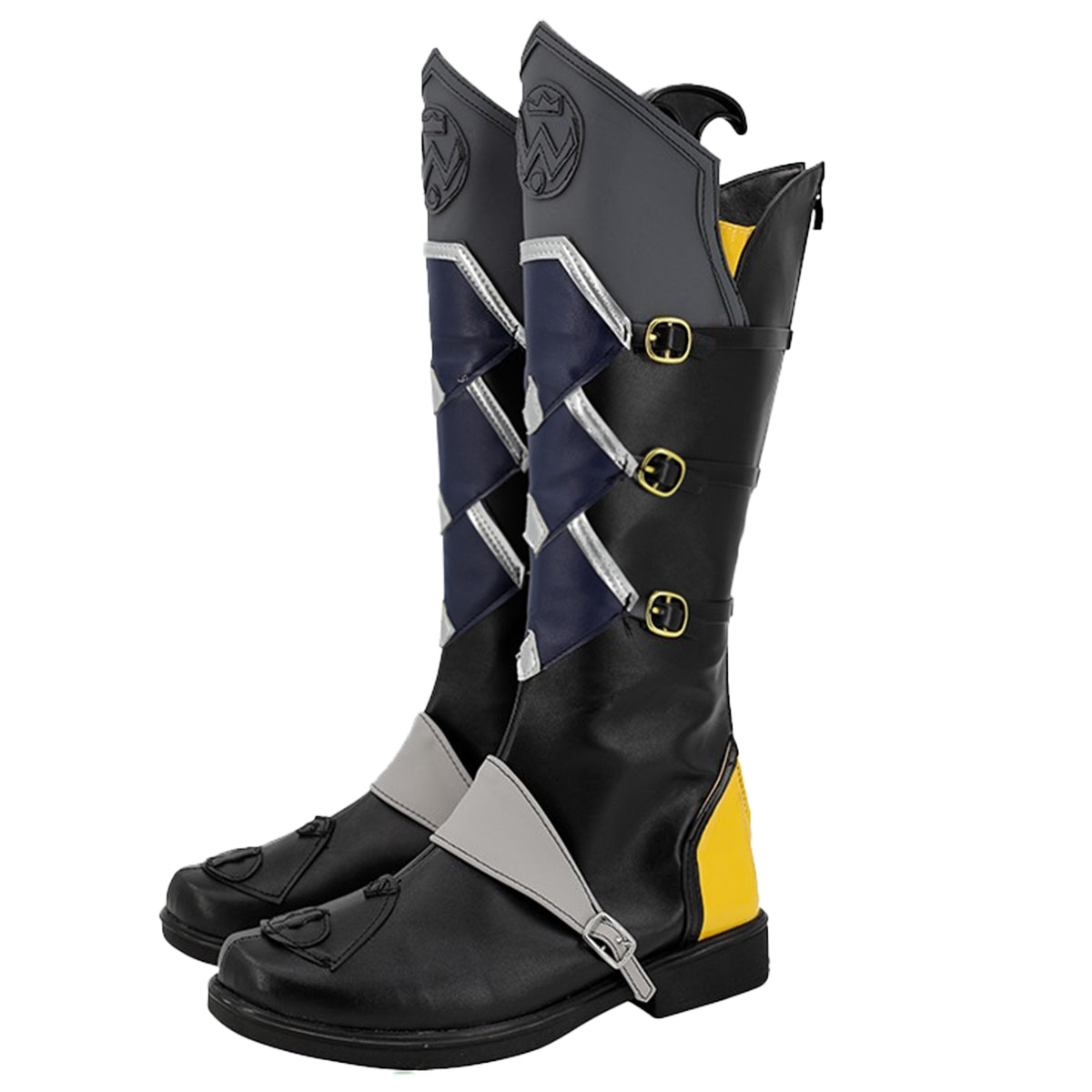 Zenless Zone Zero ZZZ Lighter Black Shoes Cosplay Boots