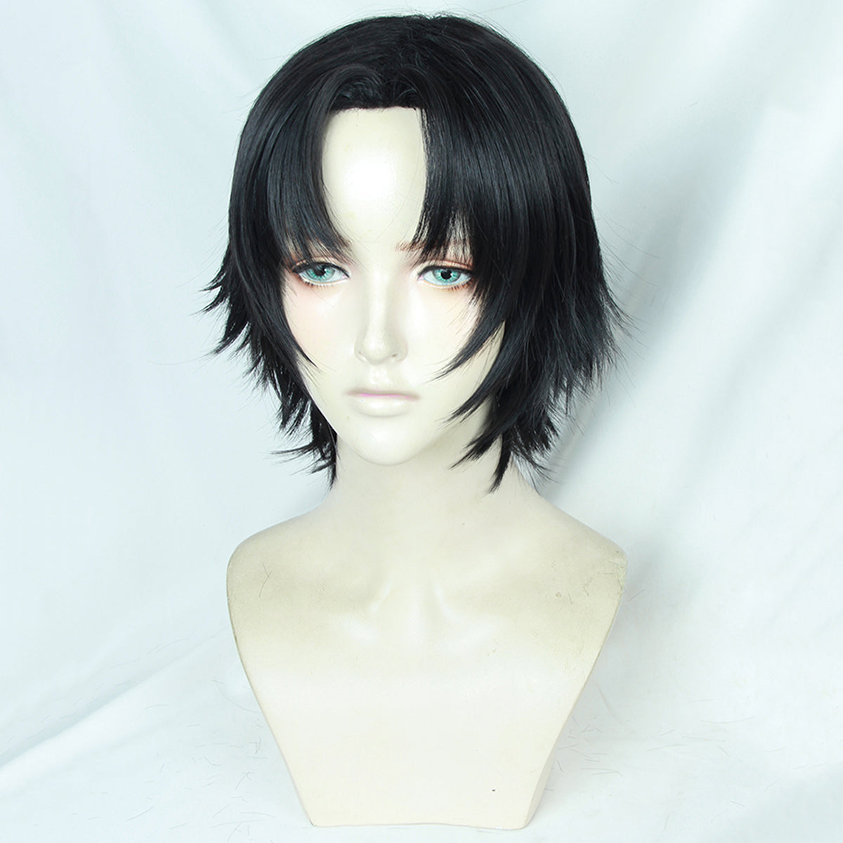 Zhongli von Genshin Impact Halloween braune Cosplay-Perücke