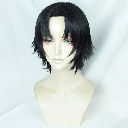 Zhongli von Genshin Impact Halloween braune Cosplay-Perücke