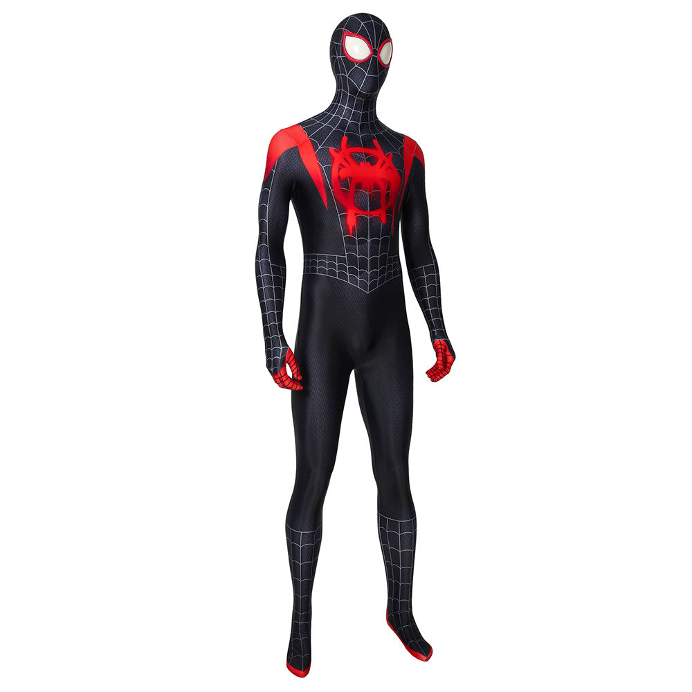 Spider-Man: Into the Spider-Verse Miles Morales Zentai Jumpsuit Cosplay Costume