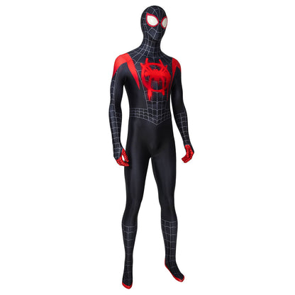 Spider-Man: Into the Spider-Verse Miles Morales Zentai Jumpsuit Cosplay Costume