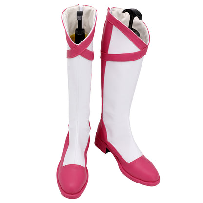 One Piece Germa 66 Vinsmoke Reiju White Shoes Cosplay Boots