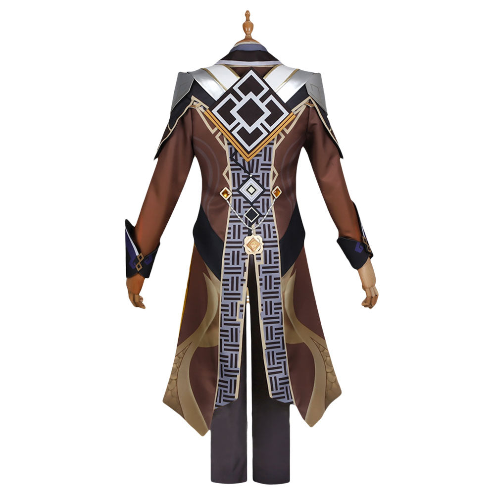 Genshin Impact Zhong Li Customize Size Cosplay Costume New Edition