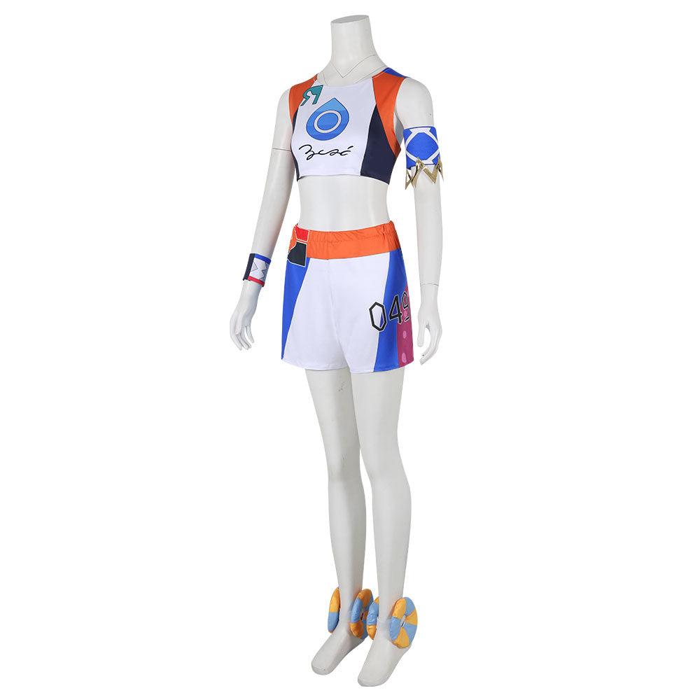 Pokemon Sword and Shield Nessa Cosplay Costume