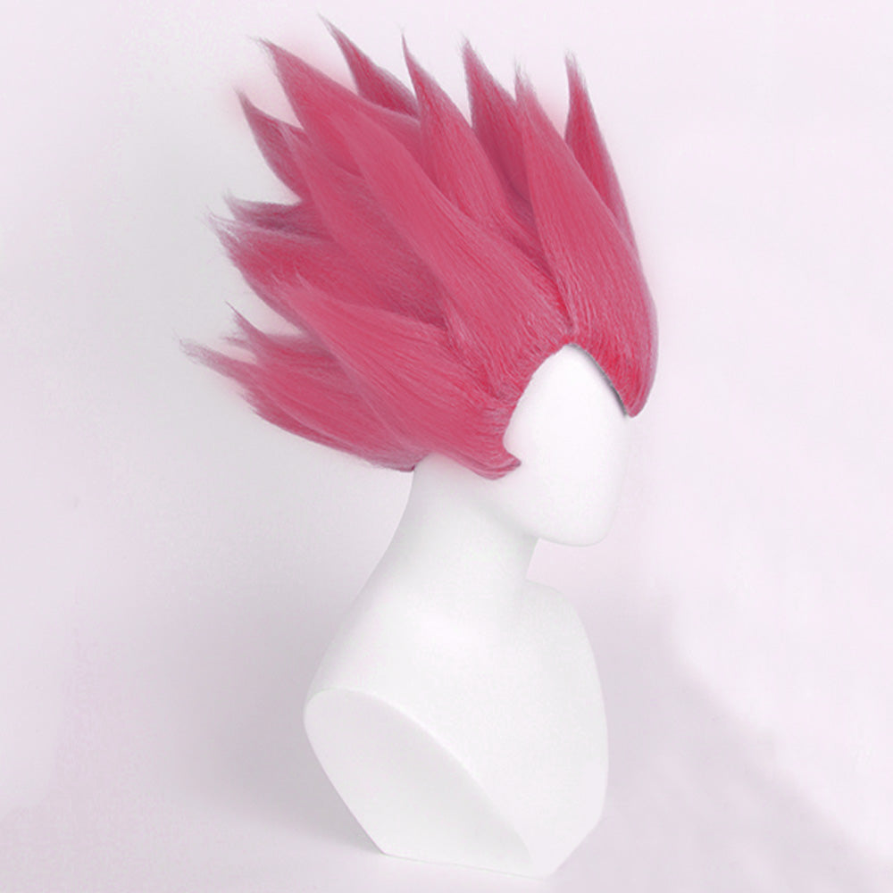 D Ball: Broly Vegeta Super Saiyan God Red Cosplay Wig