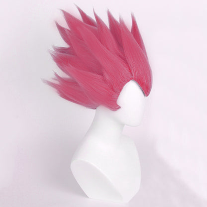 D Ball: Broly Vegeta Super Saiyan God Red Cosplay Wig