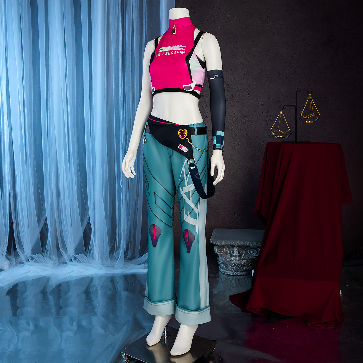 OVERWATCH 2 X LE SSERAFIM FEARLESS Juno Cosplay Costume