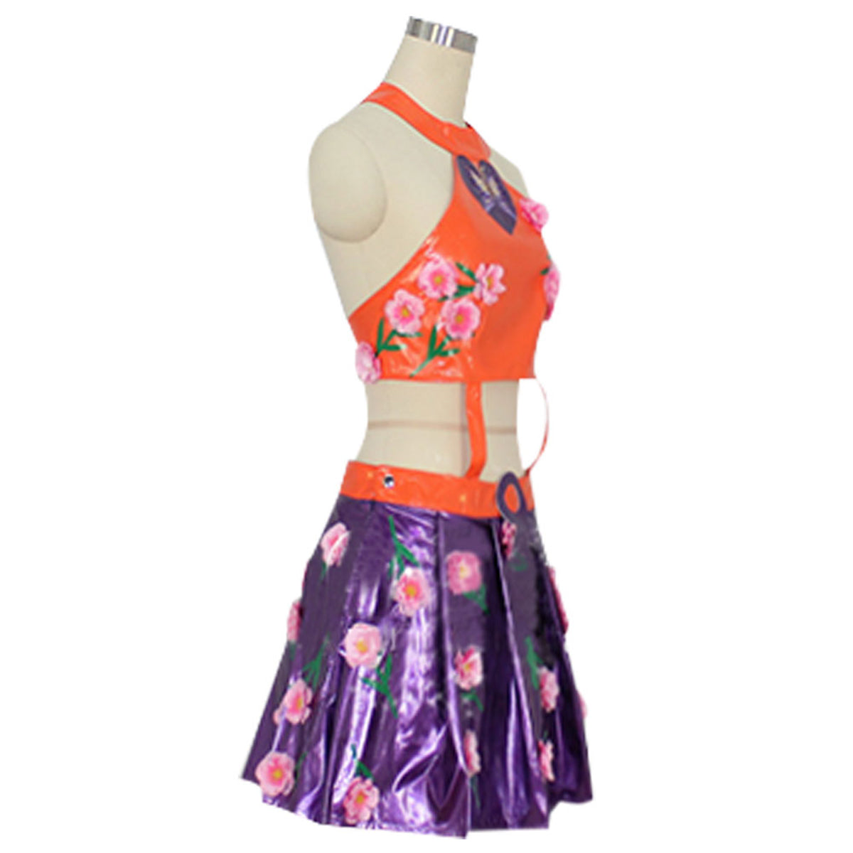 JoJo's Bizarre Adventure JoJo's Bizarre Encyclope Jolyne Cujoh Flower Cosplay Costume