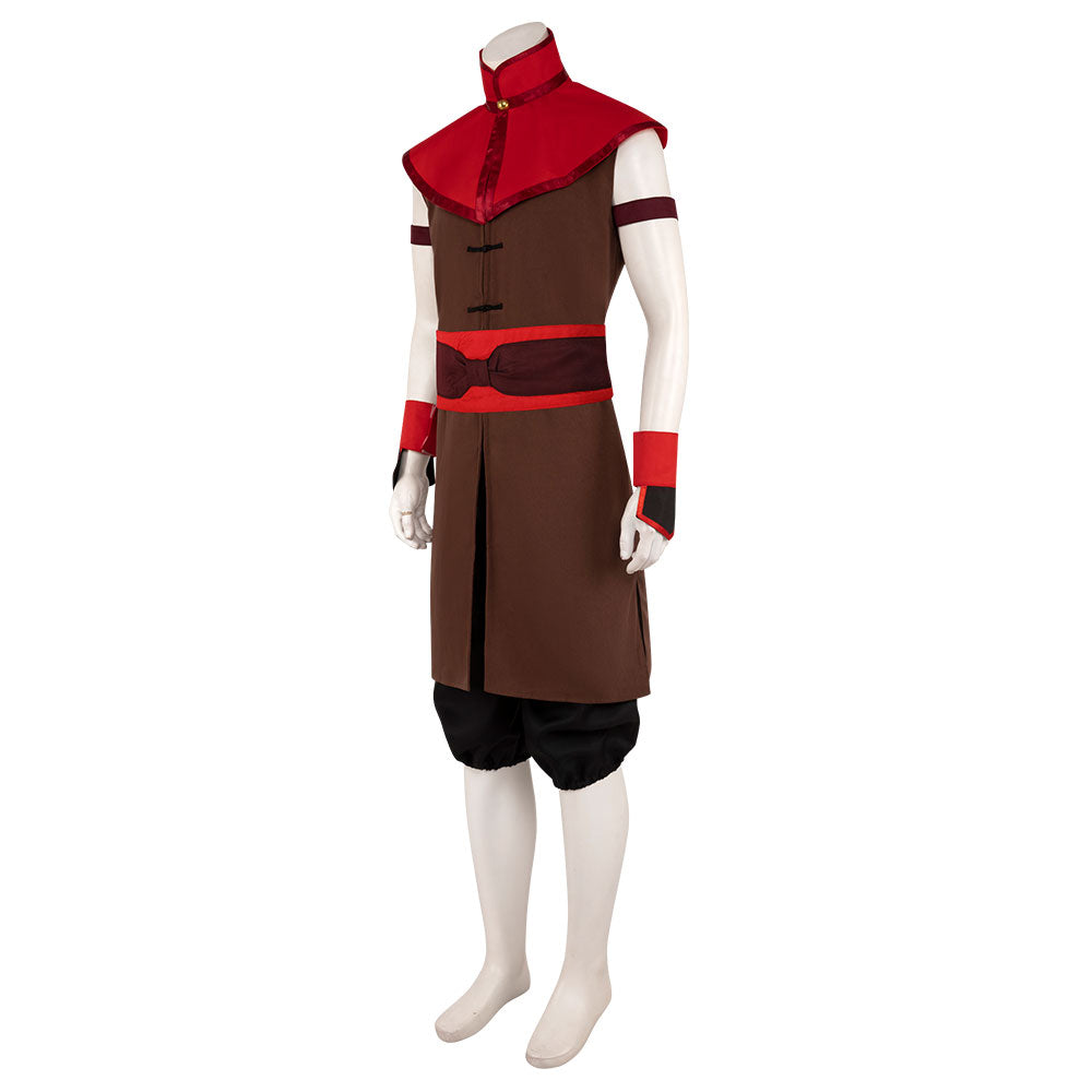 Avatar The Last Airbender Sokka Red Cosplay Costume