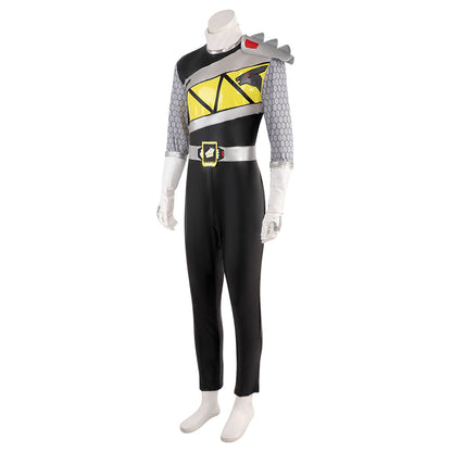 Power Rangers Dino Charge Dino Charge Black Ranger Cosplay Costume