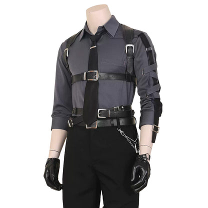 【 In Stock 】Love and Deep Space Zayne Xavier Rafayel Sylus Precise Control Dark Silver Cosplay Costume