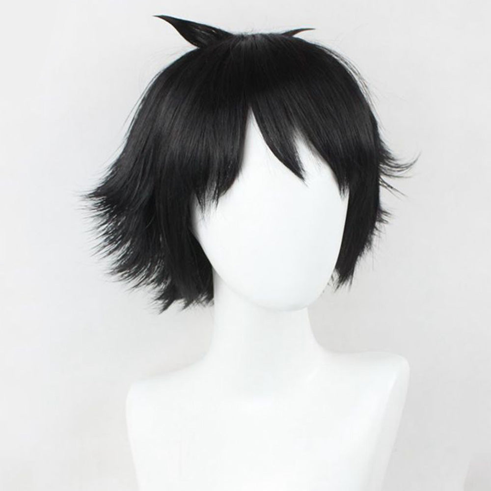 Marvel Spiderman Spider-Man: Into the Spider-Verse Peni Parker Black Cosplay Wig