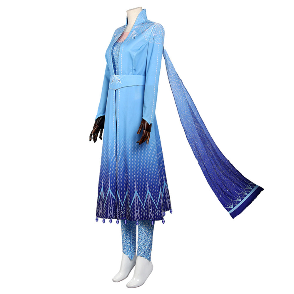 Frozen 2 Elsa New Edition Cosplay Costume