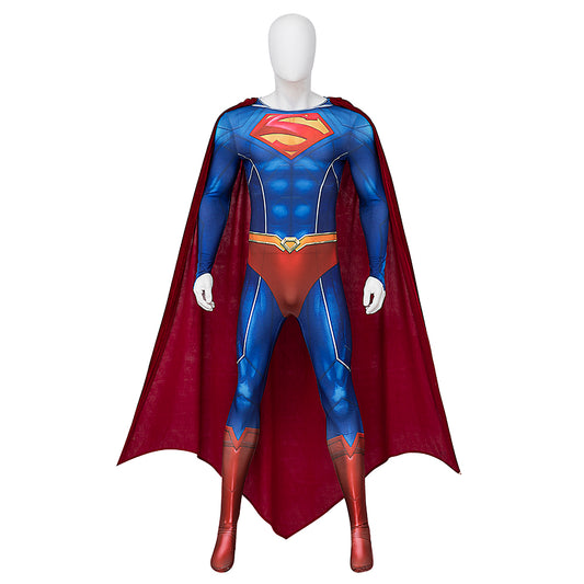 Suicide Squad Kills Justice League - Superman Jumpsuit Cosplay Costume