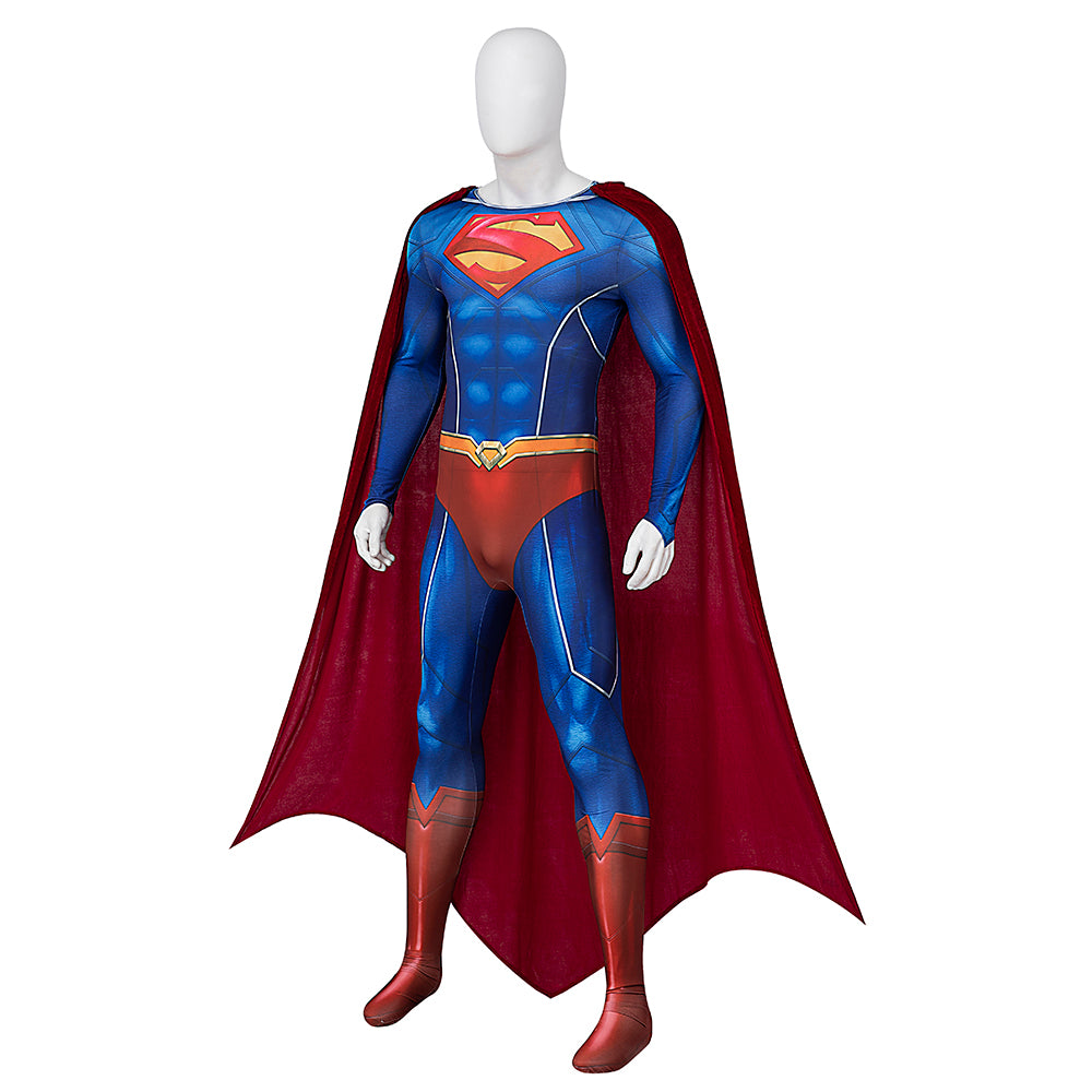 Suicide Squad Kills Justice League - Superman Jumpsuit Cosplay Costume