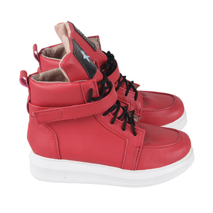 Akatsuki Deidara aus Naruto Halloween Weiße Schuhe Cosplay Stiefel