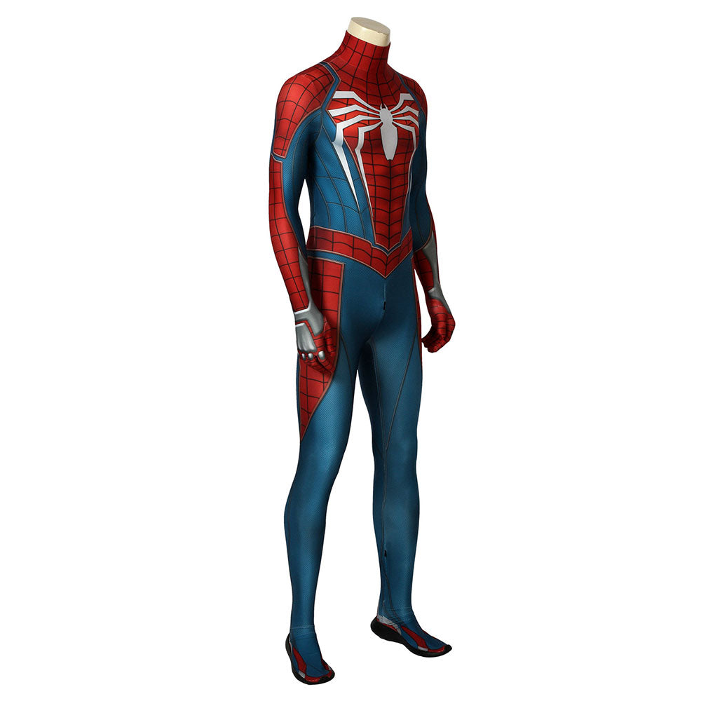 Marvel 2018 Video Game Spider Man Peter Parker Cosplay Costume