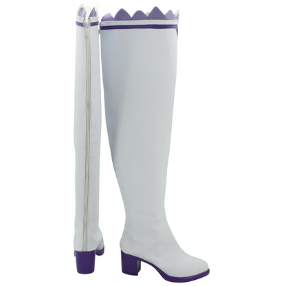 Akatsuki Deidara aus Naruto Halloween Weiße Schuhe Cosplay Stiefel