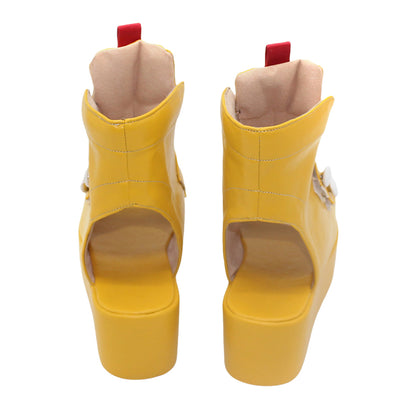 Akatsuki Deidara aus Naruto Halloween Weiße Schuhe Cosplay Stiefel