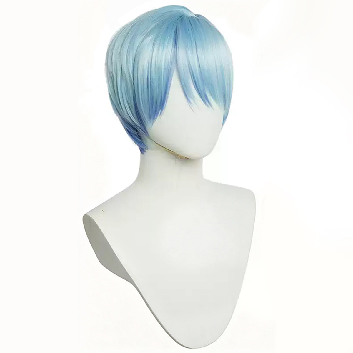 Library Of Ruina Angela Blue Cosplay Wig
