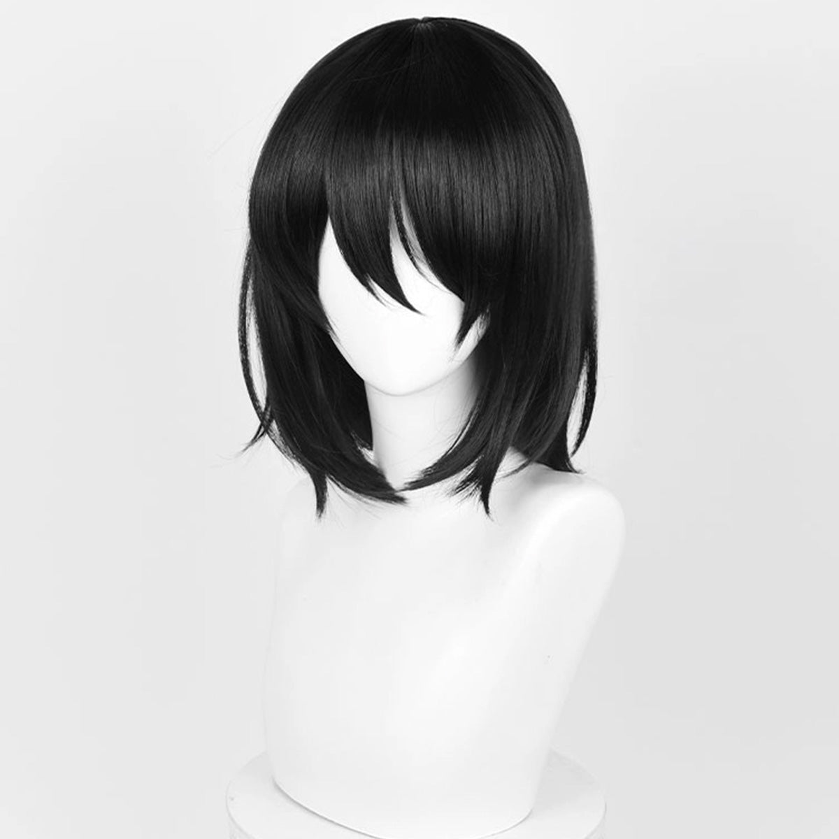 Parrucca Cosplay Genshin Impact Yelan nero viola