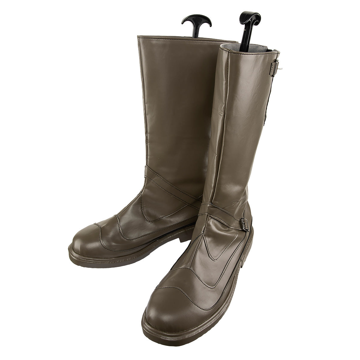 Final Fantasy VII Remake FF7 Barret Wallace Brown Shoes Cosplay Boots