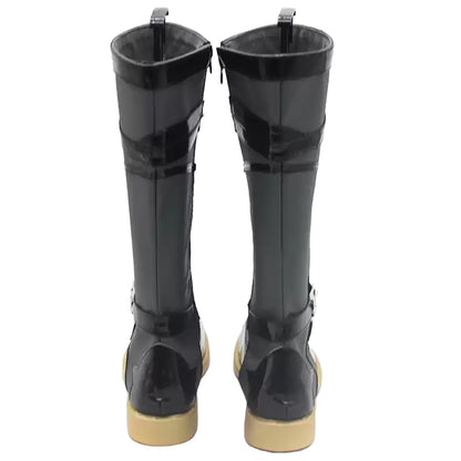 Honkai: Star Rail The Chrysos Heirs Phainon Black Shoes Cosplay Boots
