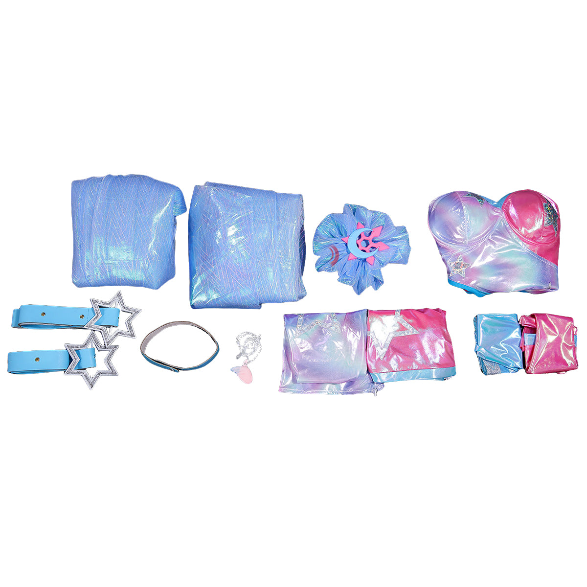 Marvel Rivals Luna Snow Disco Pop Cosplay Costume