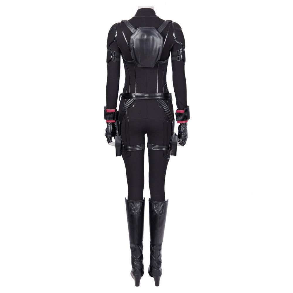Marvel Avengers 4: Endgame Avengers Black Widow Natasha Romanoff Halloween Cosplay Costume-No Boots