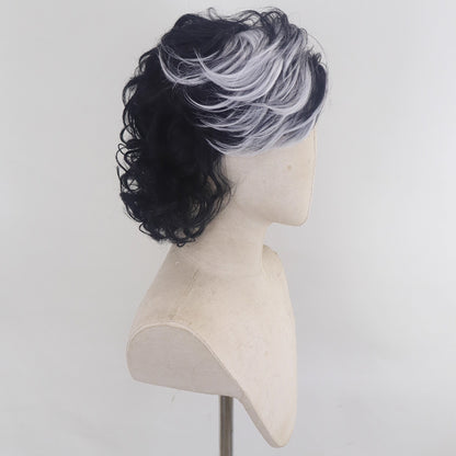 Clair Obscur: Expedition 33 Verso Black Cosplay Wig