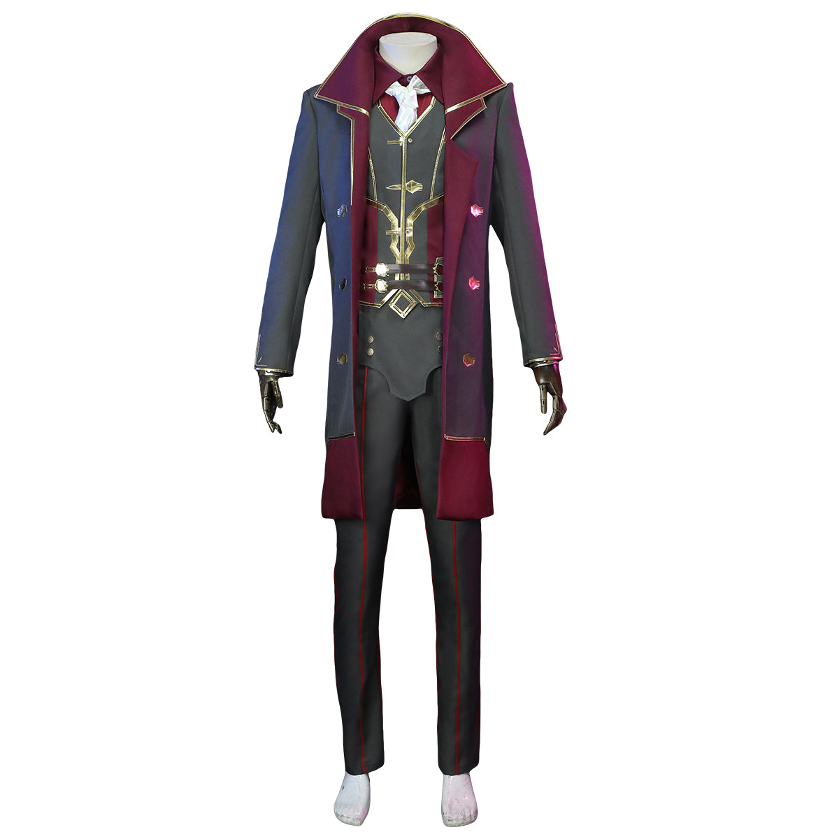 Ace Anwalt Gyakuten Saiban Miles Edgeworth Cosplay Kostüm