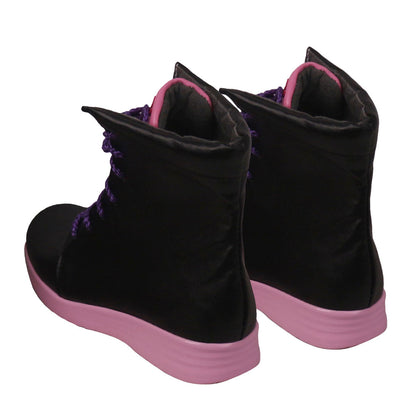 Marvel Spiderman Spider-Man: Into The Spider-Verse Peni Parker Black Cosplay Shoes