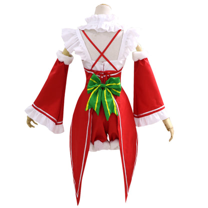 Re: Life In A Different World From Zero Rem Ram Christmas Cosplay Costume