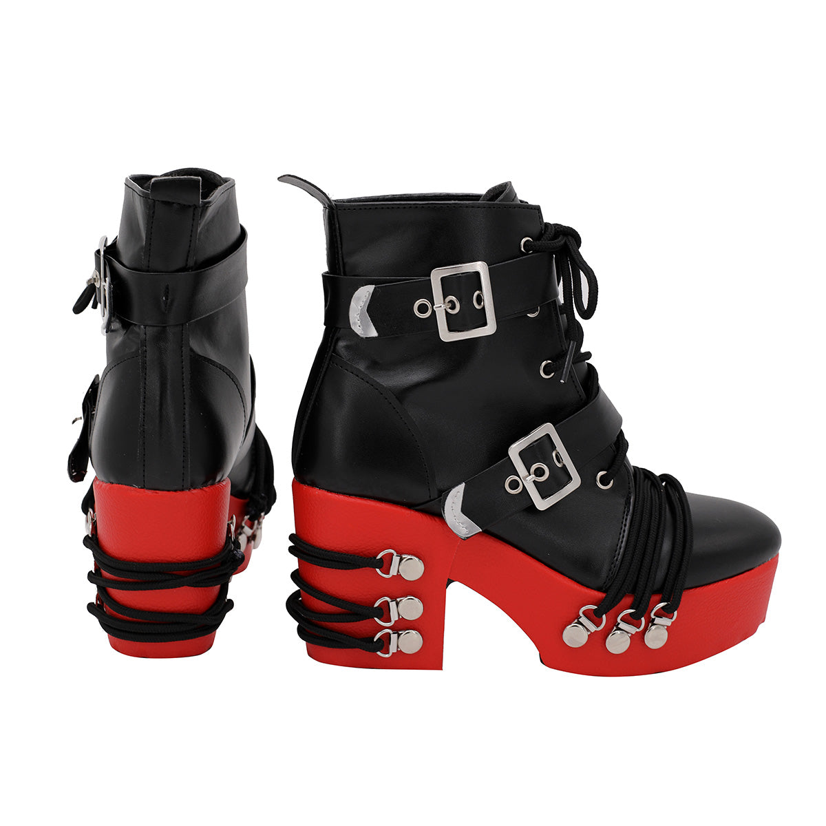Dead Or Alive 6 Marie Rose White Black Cosplay Shoes