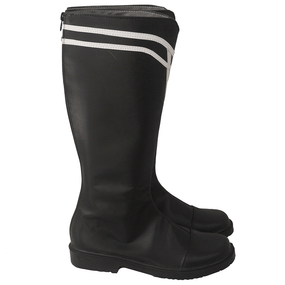 Akatsuki Deidara aus Naruto Halloween Weiße Schuhe Cosplay Stiefel