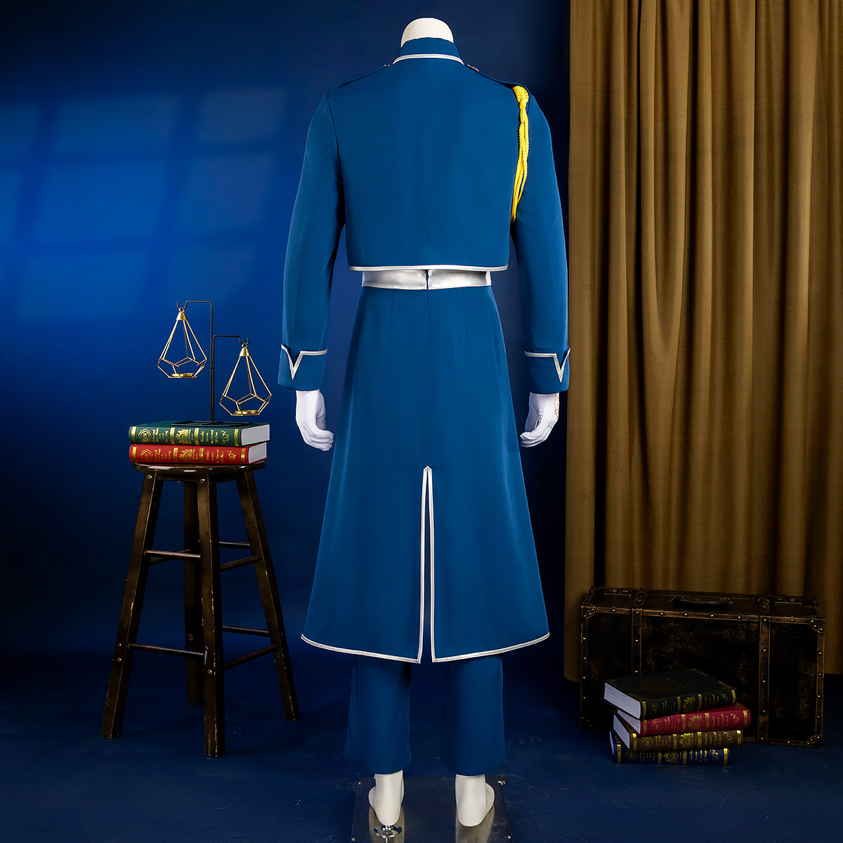 Fullmetal Alchemist Roy Mustang Military Cosplay Costume
