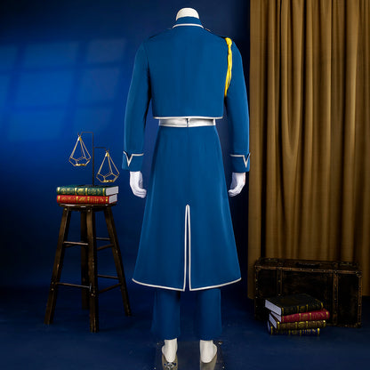 Fullmetal Alchemist Roy Mustang Military Cosplay Costume