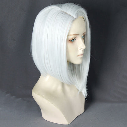 Overwatch OW New Hero Ashe White Cosplay Wig