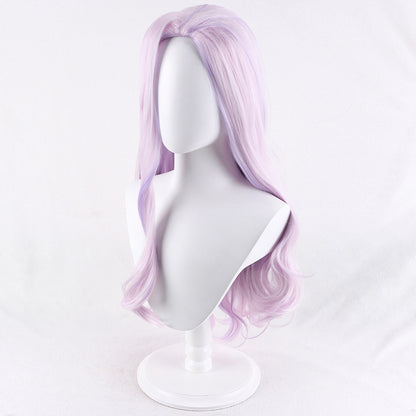 Jujitsu Fight Uro Takako Purple Cosplay Wig