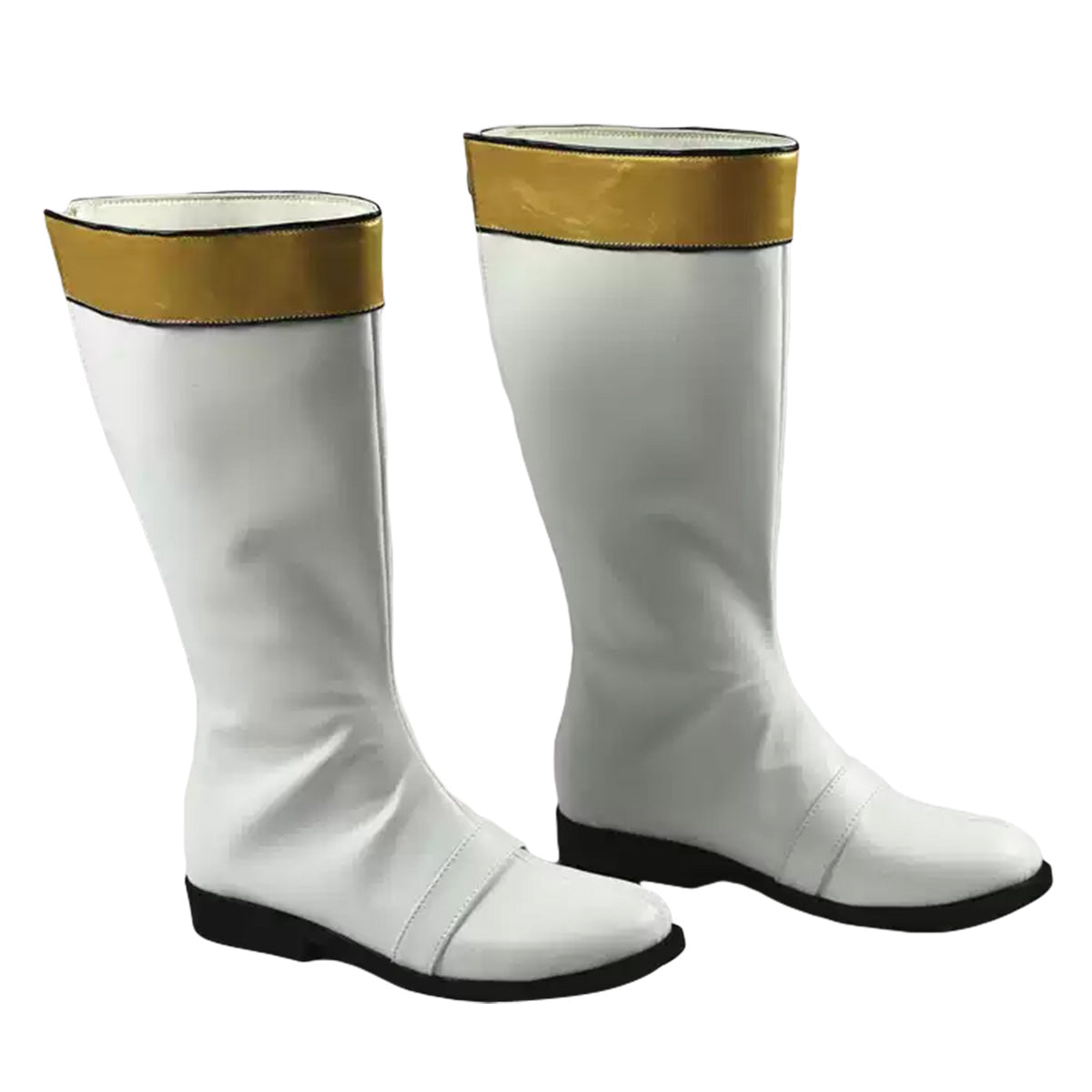 Power Rangers Lightspeed Rescue Lightspeed Ranger White Shoes Cosplay Boots