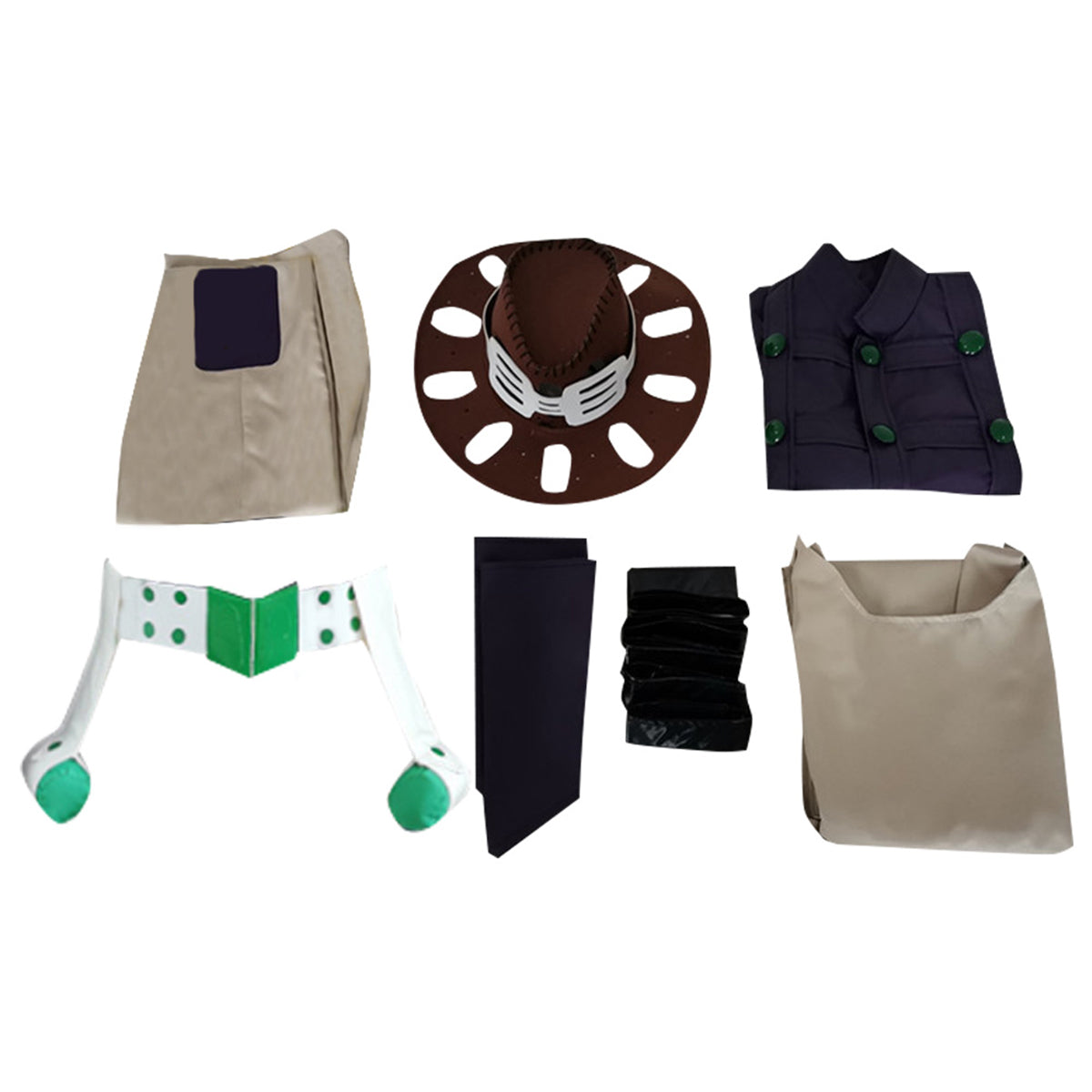 JoJo's Bizarre Adventure: Steel Ball Run Gyro Zeppeli Cosplay Costume - B Edition