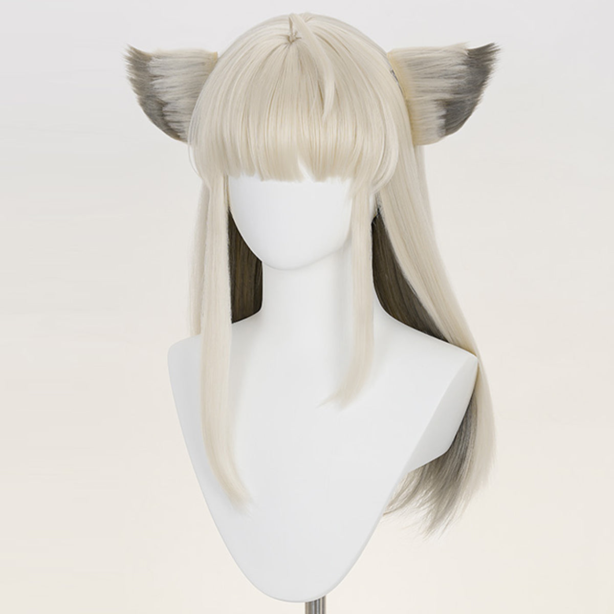 Arknights: Endfield Perlica Silver Cosplay Wig